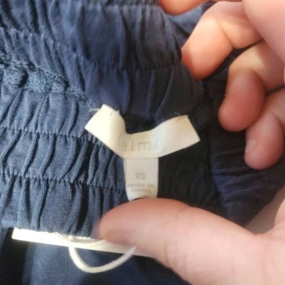 NWT Johnny Was Calme wide leg relaxed pants in blue sz XS - Picture 3 of 5